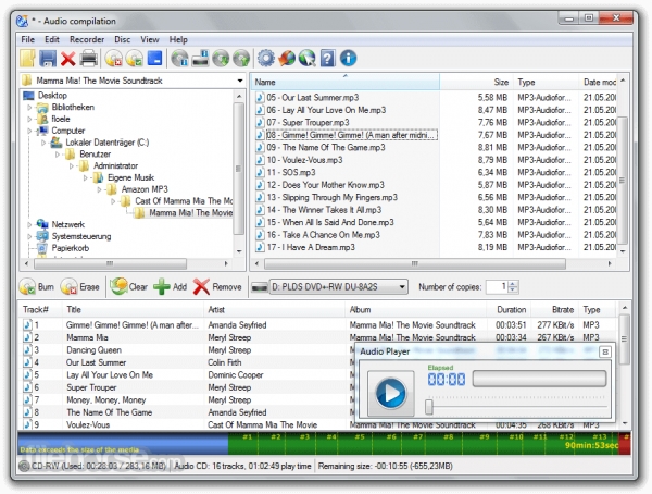 CDBurner XP Pro – Grabador de CD/DVD y Blu-Ray