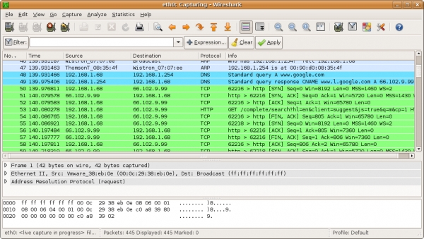 Wireshark - Analizador de protocolos de red
